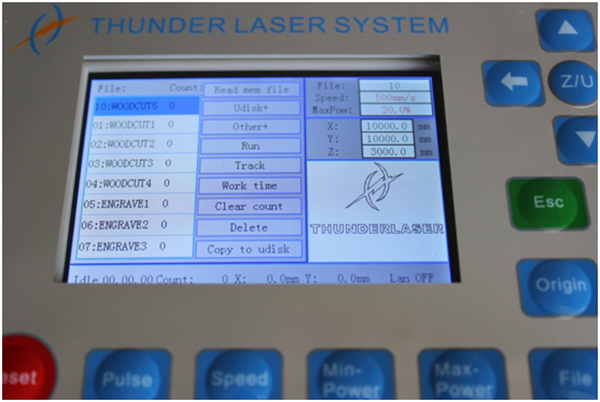 Thunder Nova-63 Laser Cutter Large Buffer Memory Thunder Nova-63 Laser Cutter Large Buffer Memory
