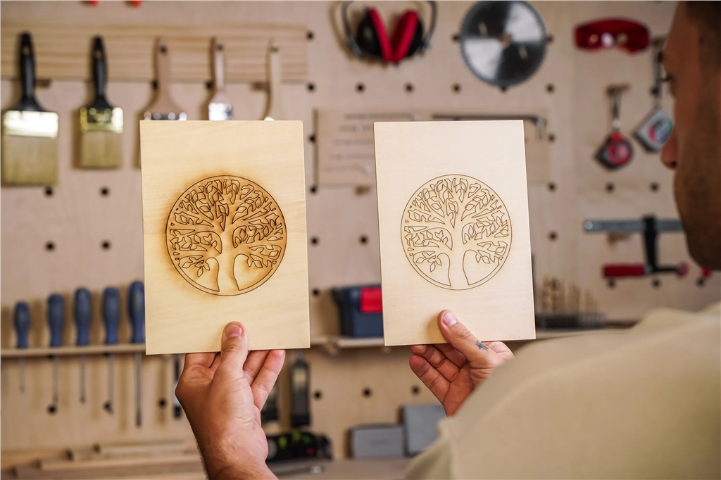 Lazervida 10W Diode Laser Cutter result comparison Lazervida 10W Diode Laser Cutter result comparison