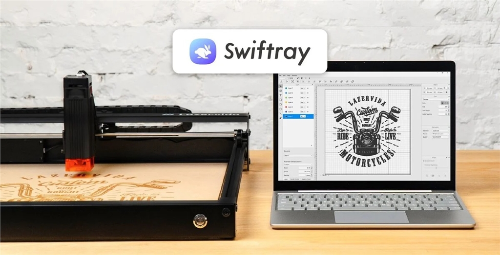 Lazervida Swiftray collaborative software Lazervida Swiftray collaborative software