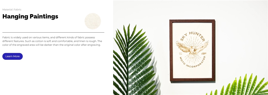 Lazervida 10W Diode Laser Cutter can engraving on hanging plants Lazervida 10W Diode Laser Cutter can engraving on hanging plants