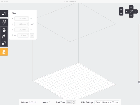 formlabs form2 preform切片軟體教學(xué) 尺寸選擇 formlabs form2 preform切片軟體教學(xué) 尺寸選擇