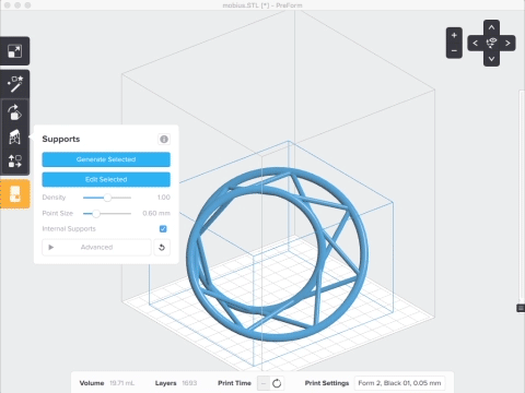 formlabs form2 preform切片軟體教學(xué) 生成支撐 formlabs form2 preform切片軟體教學(xué) 生成支撐
