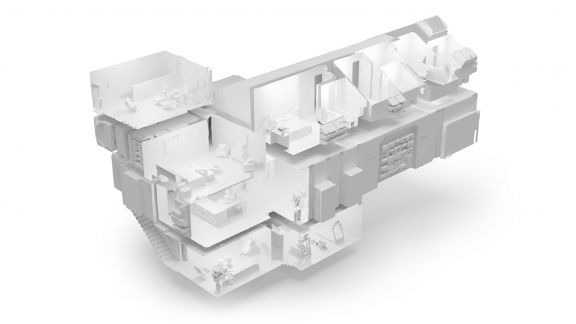 Matterport Pro2 3D Scanner dollhouse