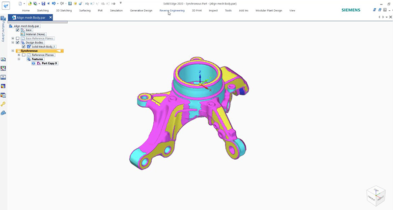 SHINING 3D - EinScan Pro HD Scanner Solid edge