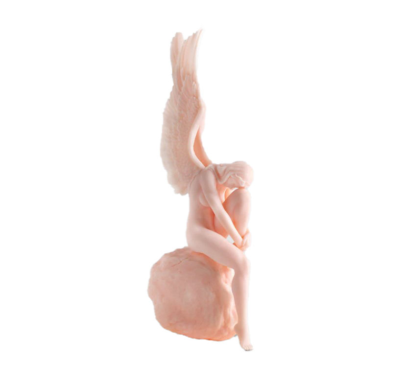 Phrozen湖水粉肌 4K 樹脂3D列印成品
