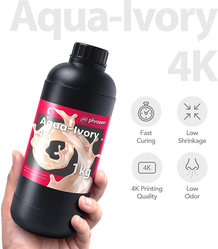 Phrozen 湖水4K模型樹脂系列主要特性