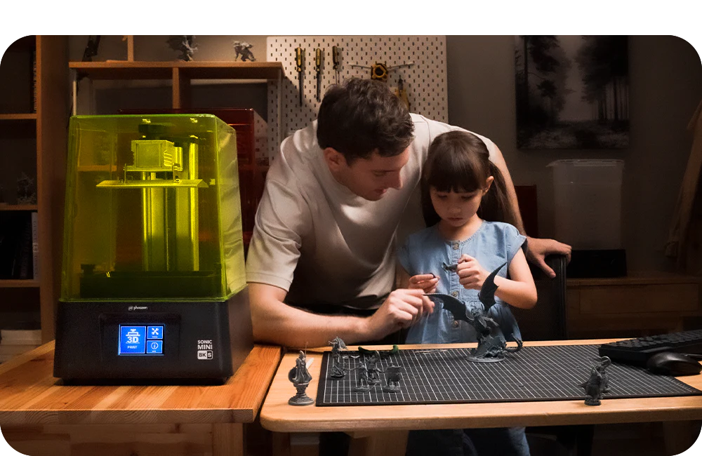 Phrozen Sonic Mini 8K S LCD光固化3D列印機 - 適合任何人