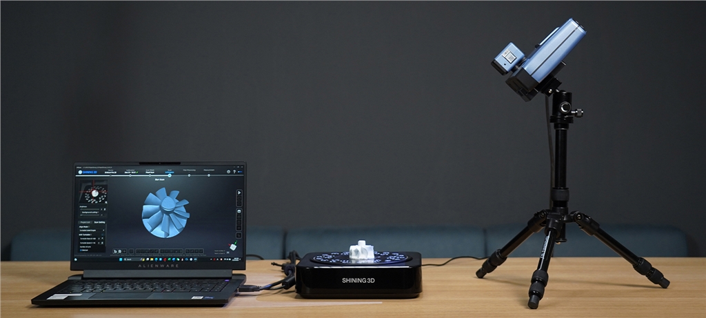 SHINING 3D EinScan Pro 2X V2 3D掃描器 - 全配版 (含三腳架及轉(zhuǎn)盤)