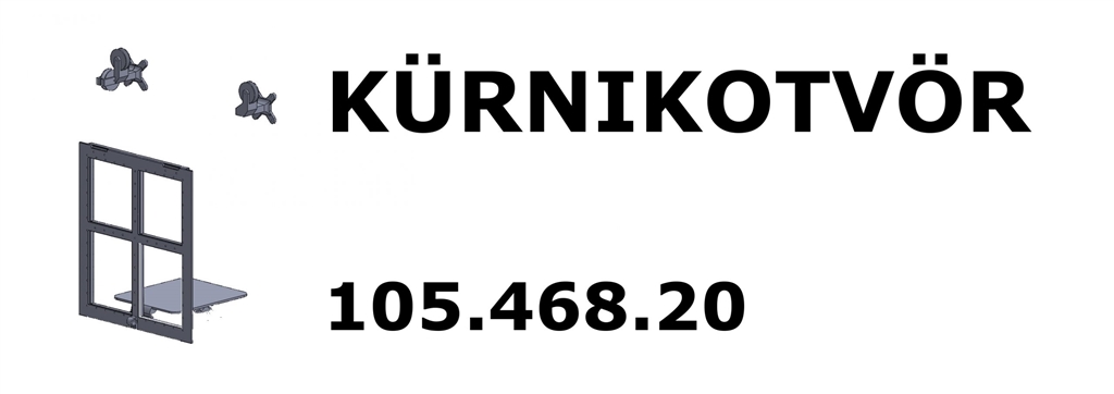 Kürnikotv?r 半自動踏板控制的雞舍門