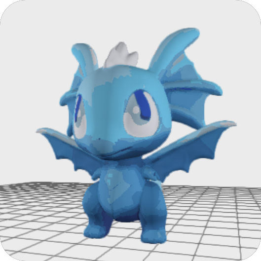預先上色 3D 模型 預先上色 3D 模型