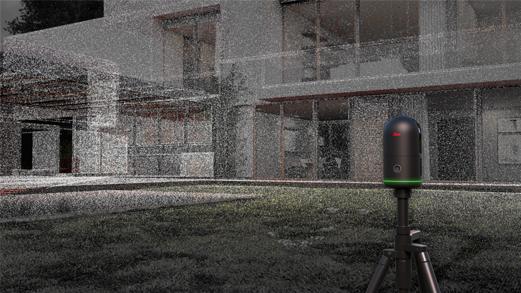 Leica Blk360 G2 雷射3D環(huán)景掃描器的超快速掃描