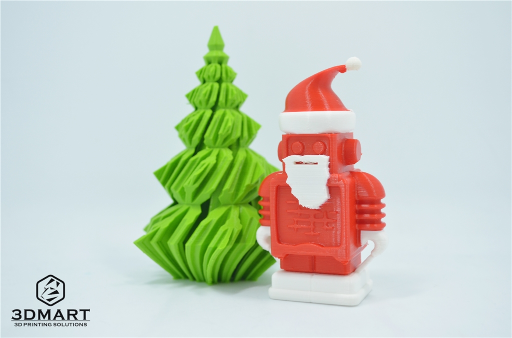 3d列印聖誕老公公與聖誕樹(shù)