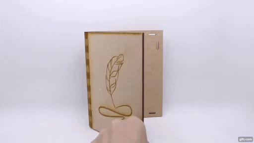 open_and_close_laser_cutting_book_dust_wrapper